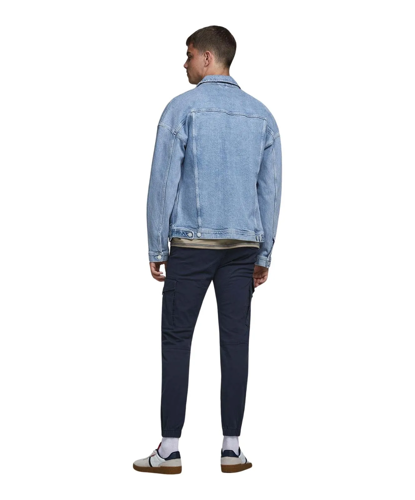 Herren Hose Paul Flake von Jack & Jones in Navy Blazer