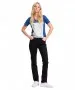 Damen Jeans Rose von Cross in Black