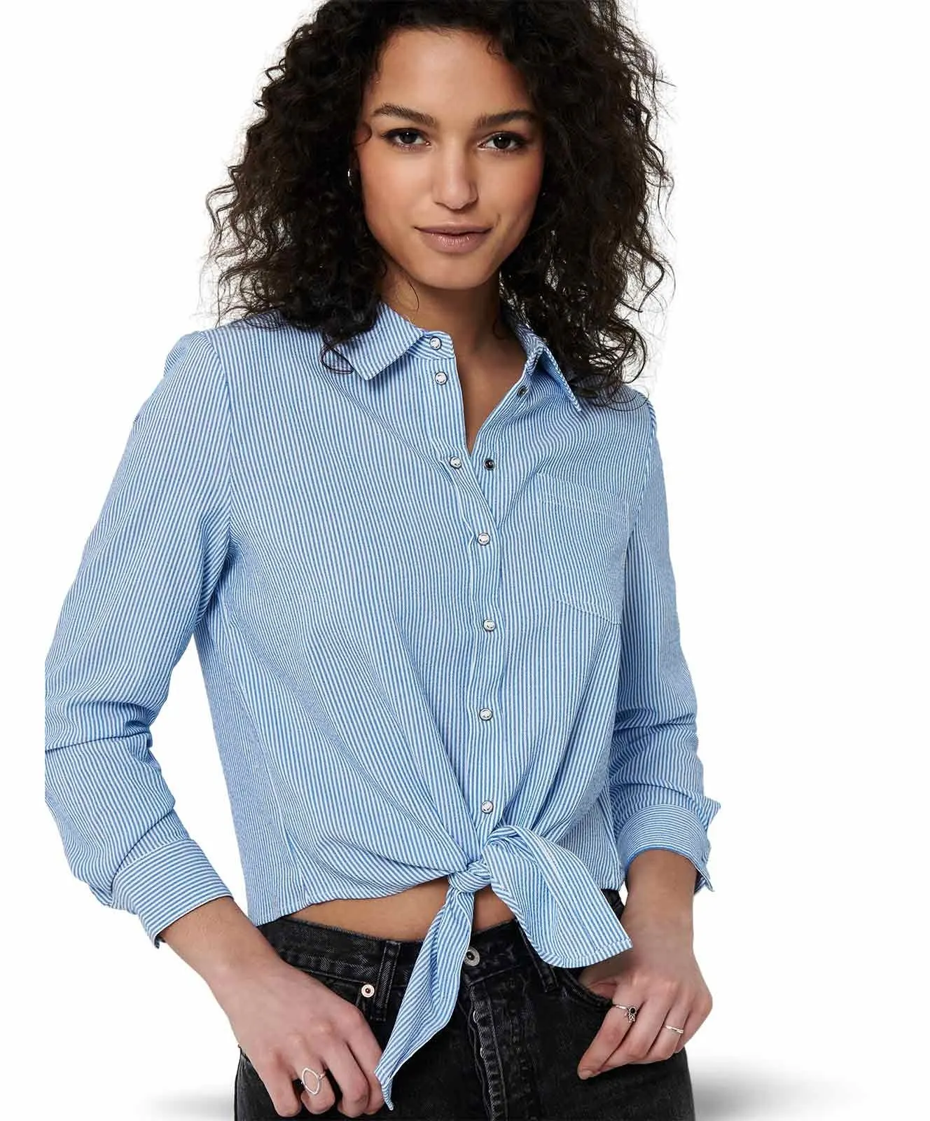 Damen Bluse Lecey von Only in Medium Blue