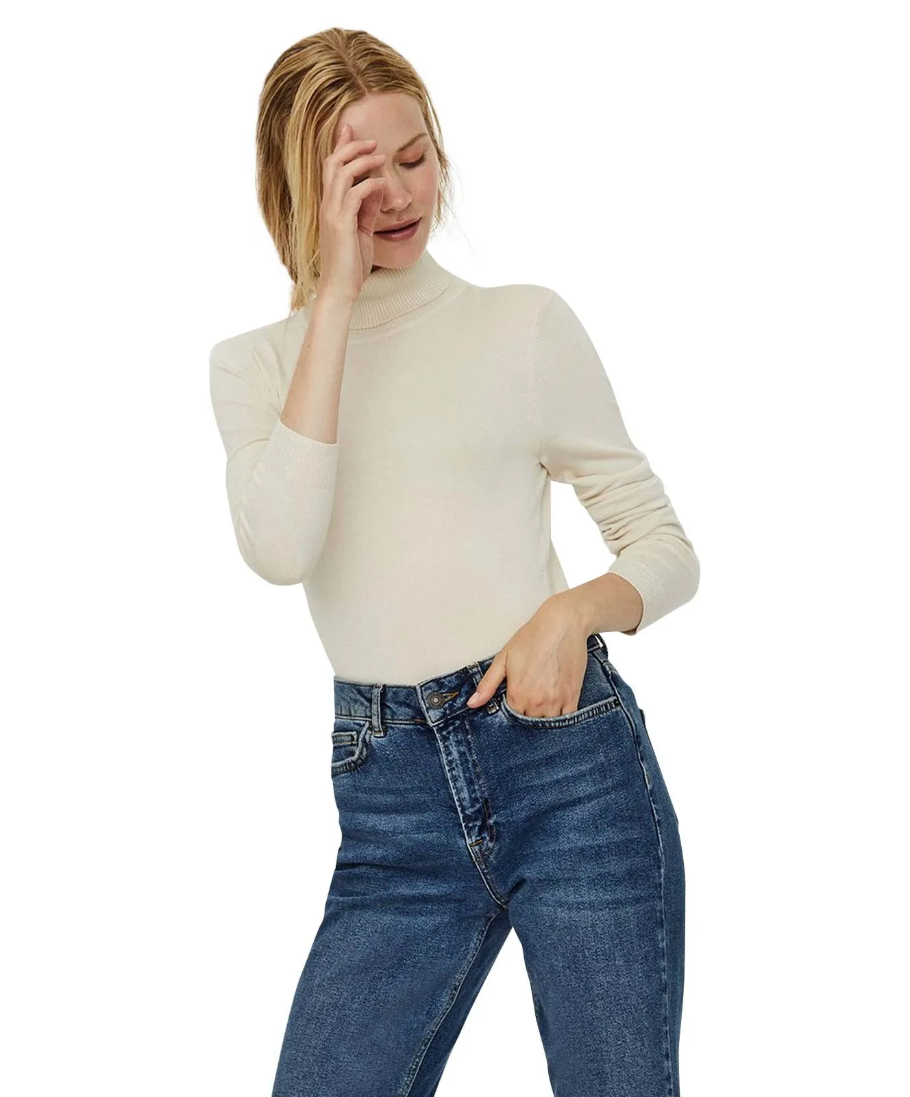 Damen Pullover Glory von Vero Moda in Birch
