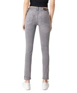 LTB Slim Fit Jeans Molly M im hellgrauem Nina Wash