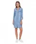 Damen Kleid Silla von Vero Moda in Light Blue Denim