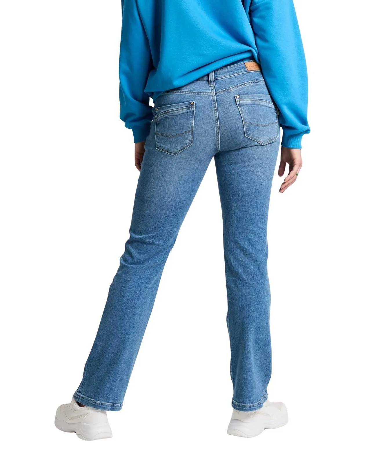 Damen Jeans Lauren von Cross in Mid Blue