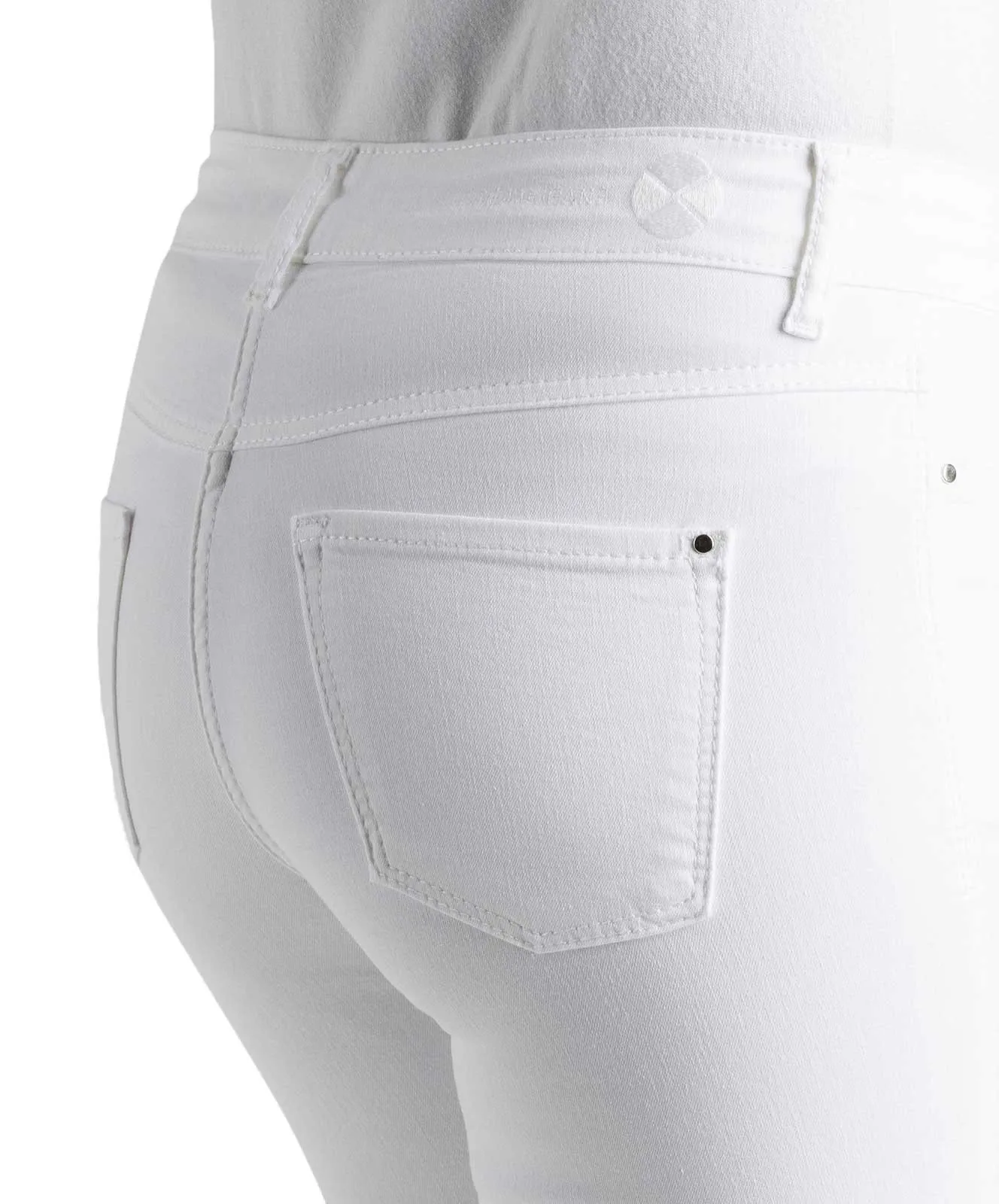 Damen Jeans Dream Skinny von MAC in White Denim
