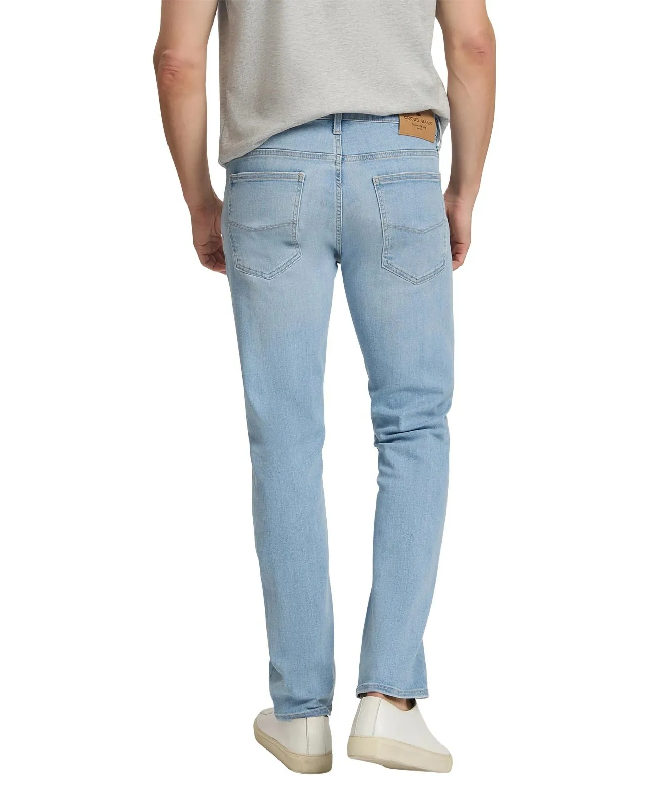 Herren Jeans Damien von Cross in Light Blue