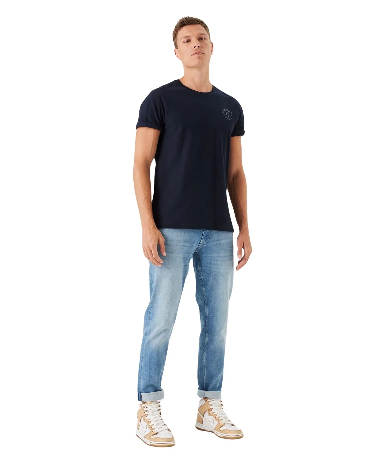 Herren Jeans Russo 611 von Garcia in Light Used