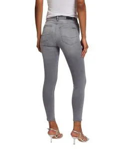 CROSS Jeans Judy in grau mit Skinny Fit und hohem Bund