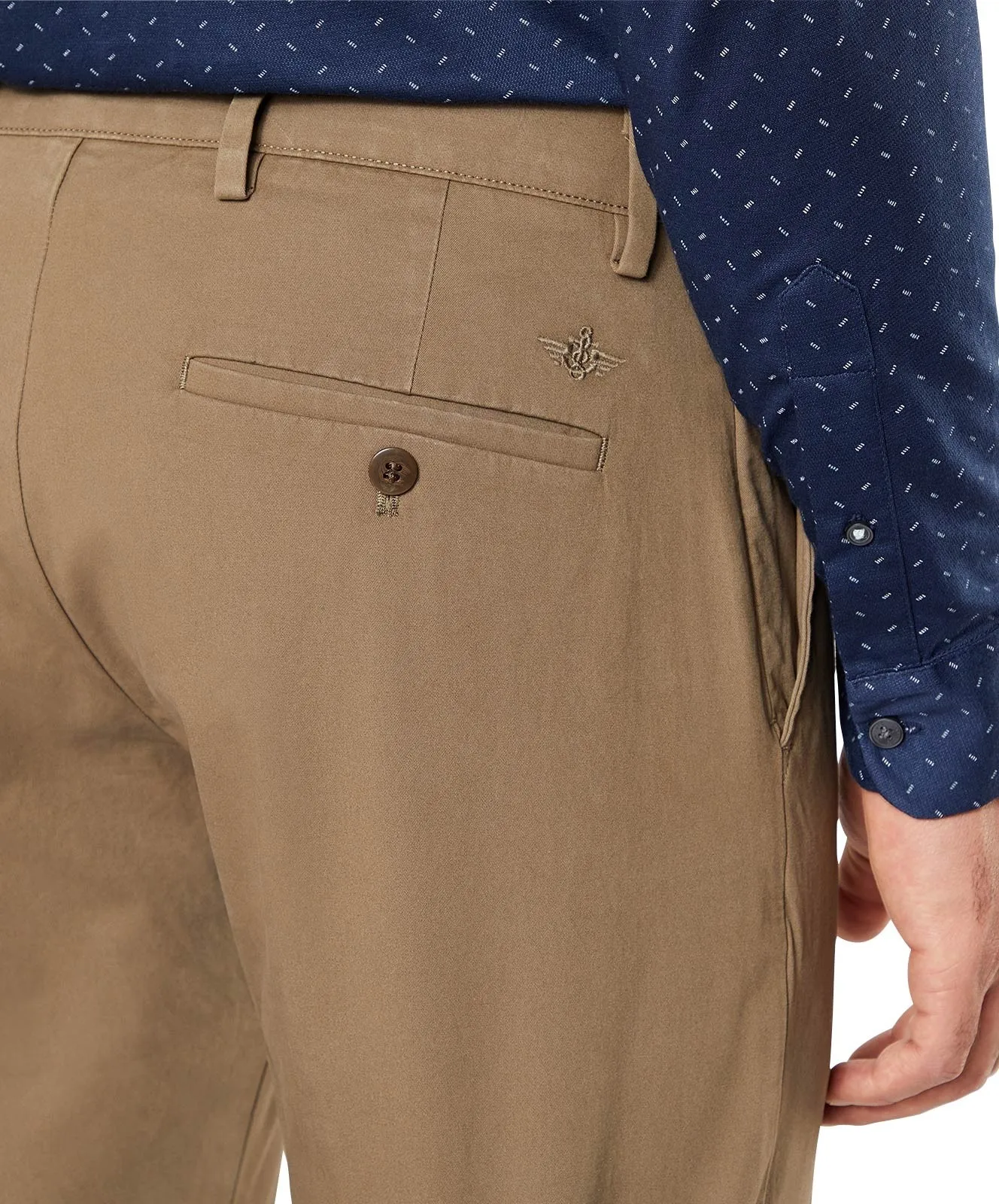 Herren Hose Chino Straight von Dockers in Brownstone
