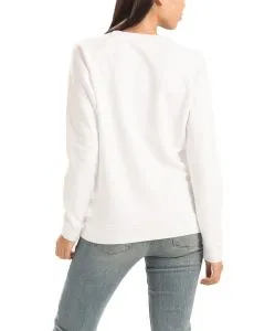 LEVI'S - Pullover mit Rundhalsausschnitt und Grafikprint - Weiss - Hinten