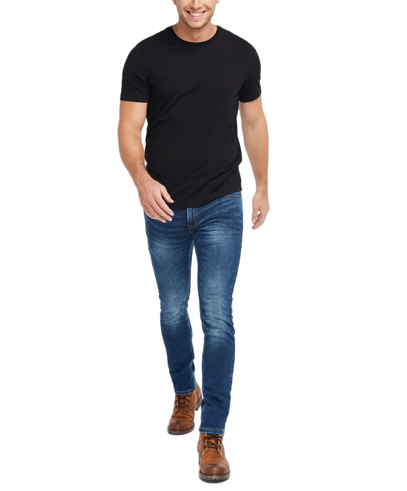 Herren Jeans Oregon Tapered K von Mustang in Medium Washed