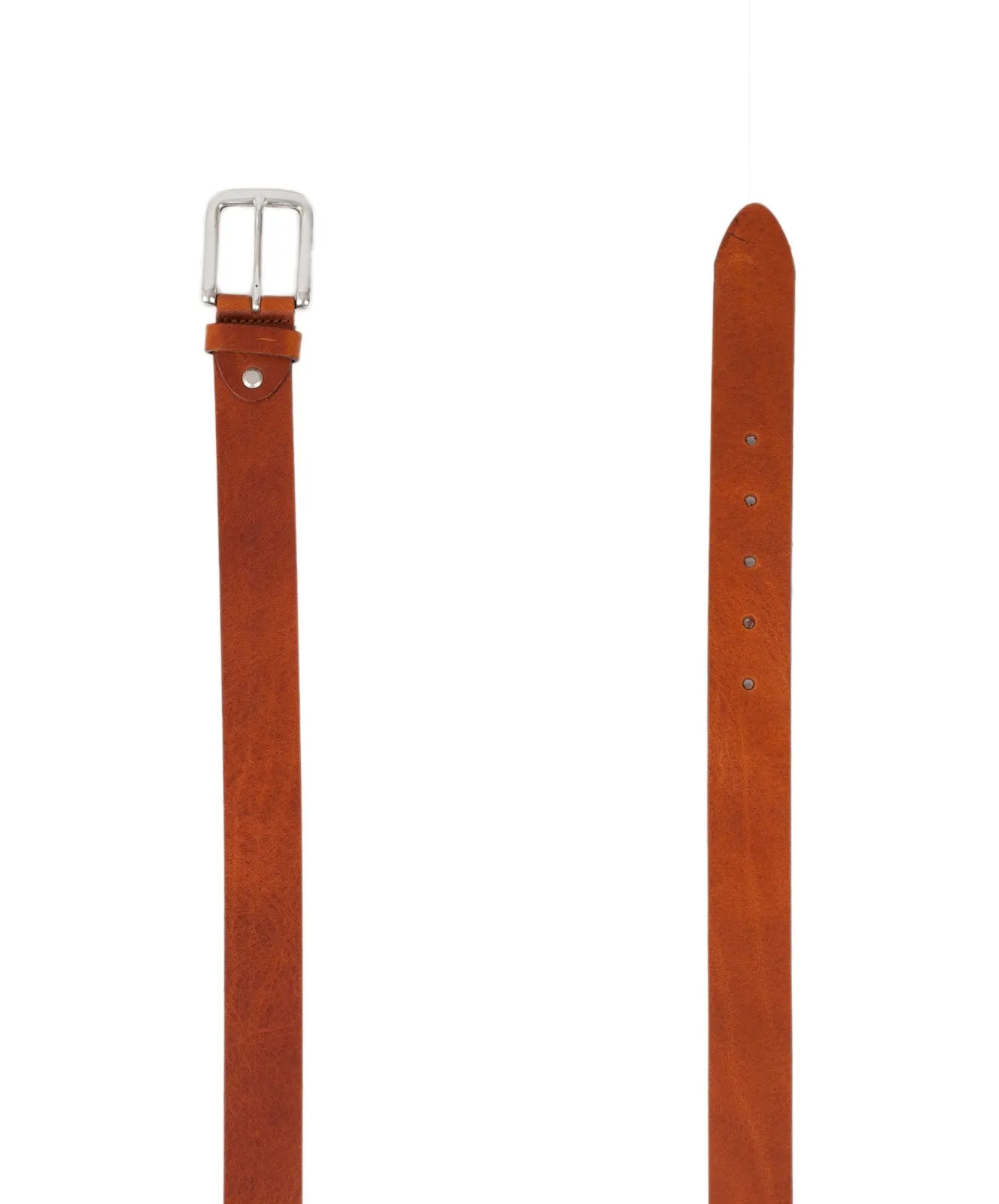 Herren Gürtel 3,5cm Walkleder Gürtel von Bernd Götz in Cognac