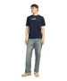 Herren Shirt Corp Logo Tee von Jack & Jones in Navy Blazer PLAY 5