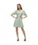 Damen Kleid Alba von Vero Moda in Silt Green Ulrikke