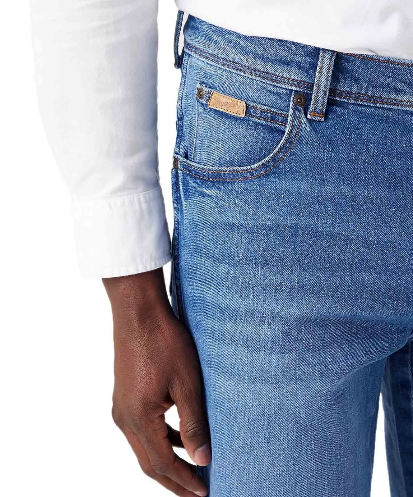 Herren Jeans Texas Stretch von Wrangler in New Favourite