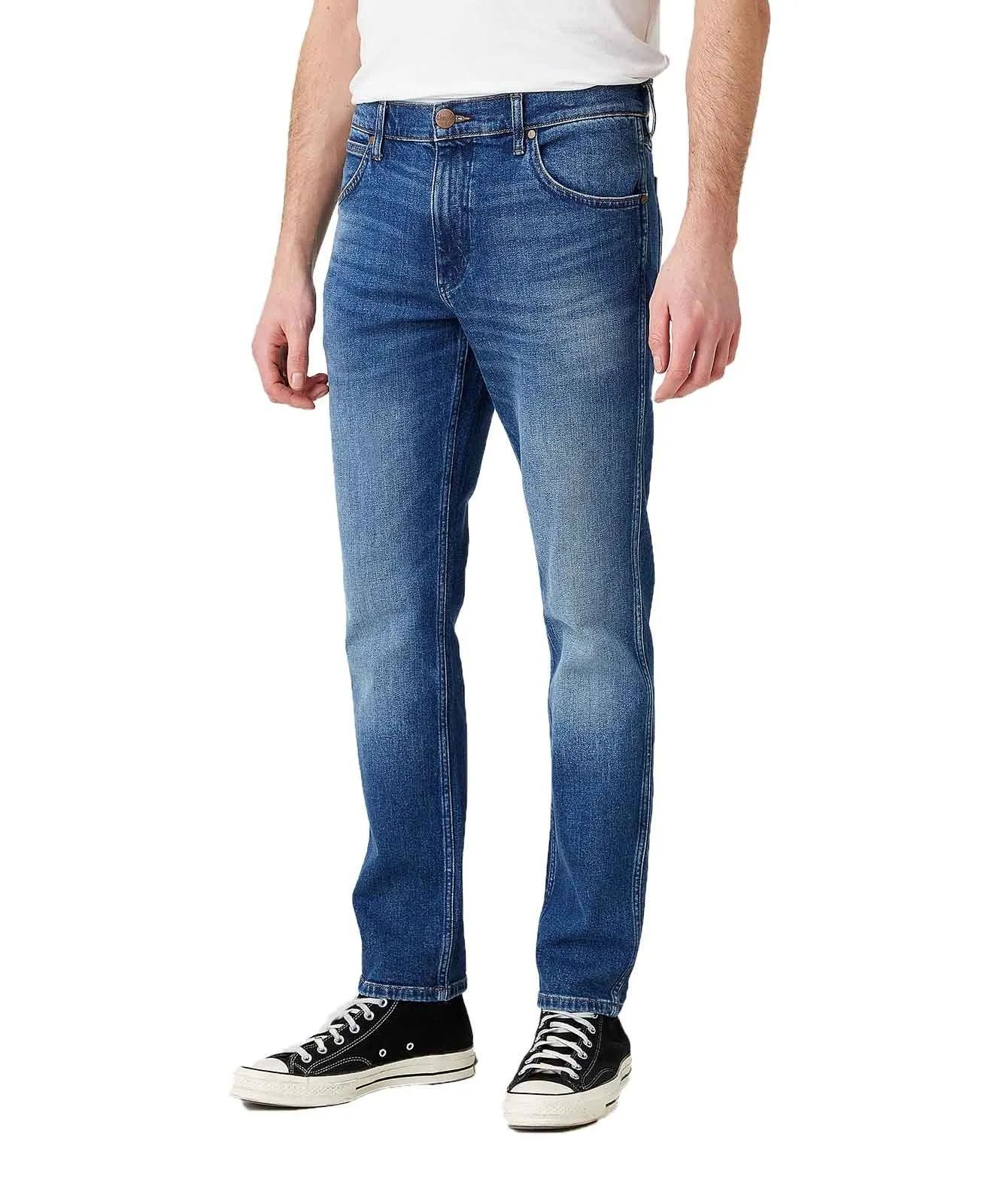 Herren Jeans Greensboro von Wrangler in Hard Edge