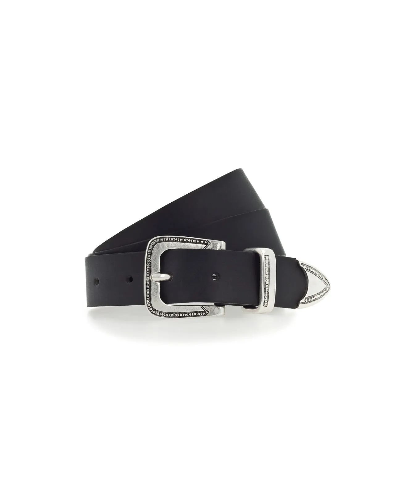 Damen Gürtel 40 mm Gürtel MW3107L14 von Mustang in Black