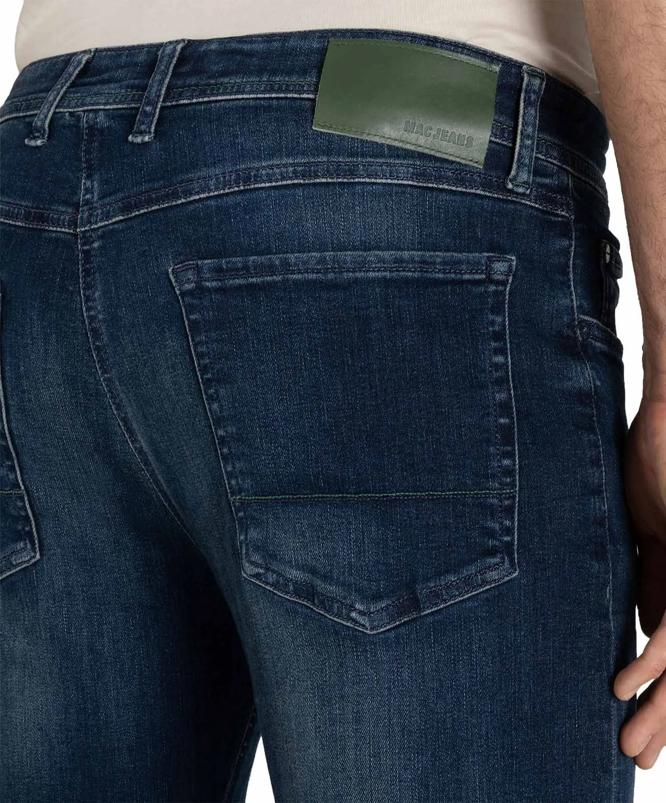Herren Jeans Ultimate Driver Jeans von MAC in Authentic Dark Blue Used