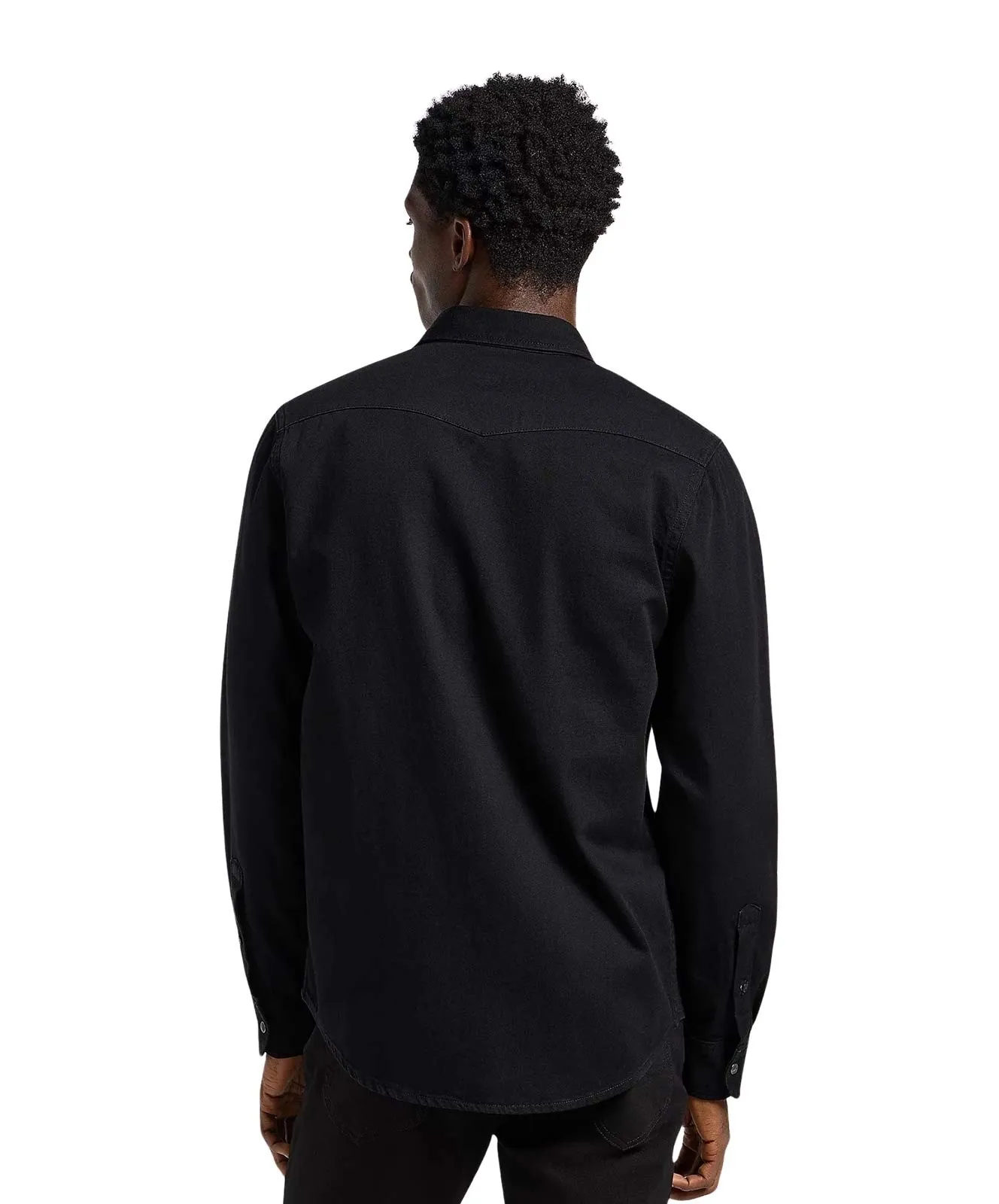 Herren Hemd Western Shirt von Lee in Black