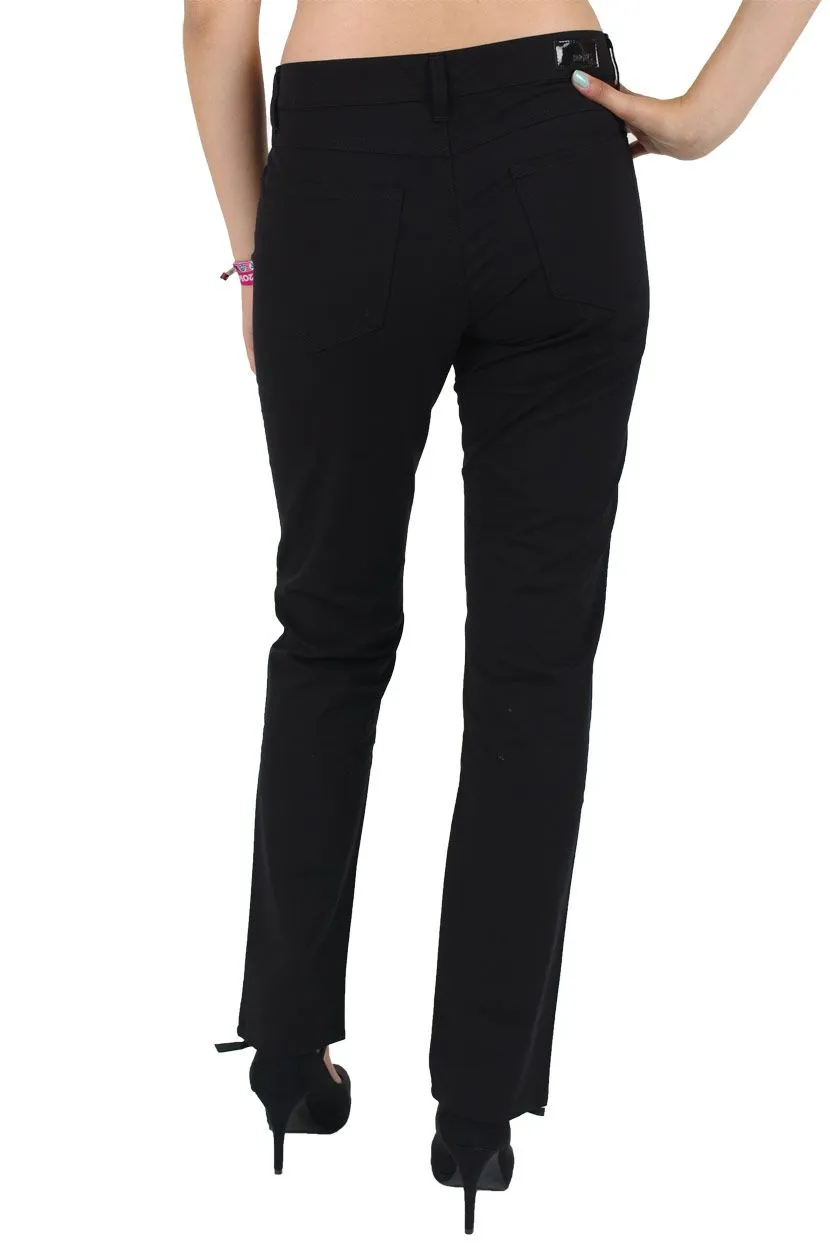 Angels Dolly Stretch Jeans mit Comfort Denim in Schwarz