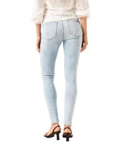 Garcia Jeans Slim Fit Celia 244 in Hellblau mit hohem Bund