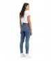 Damen Jeans 711 Skinny von Levis in Blue Wave Mid