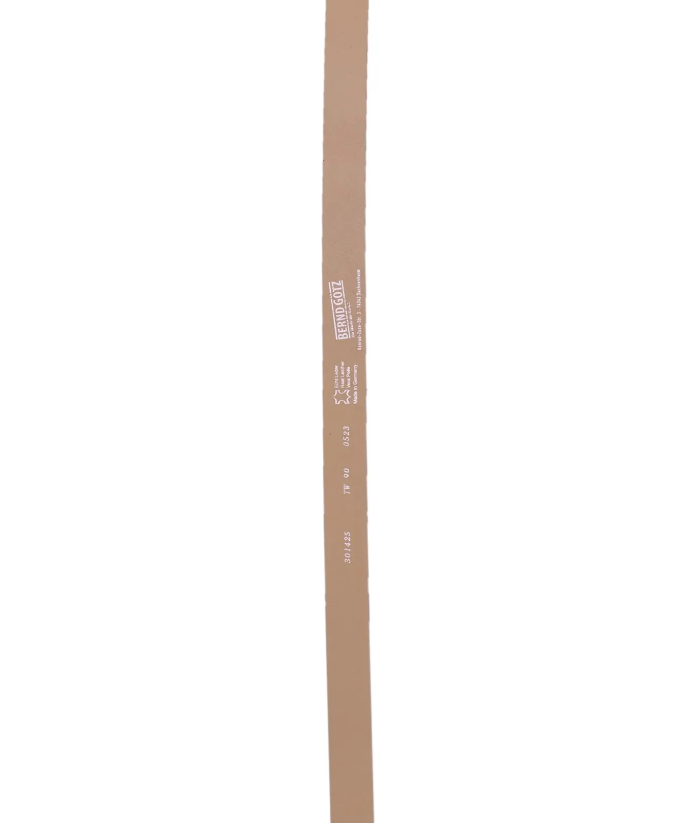 Damen Gürtel 3cm Softleder Koppelgürtel von Bernd Götz in Beige