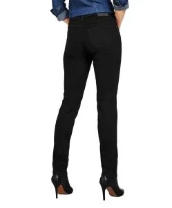 Mustang Sissy Slim Jeans aus Schwarzem Denim