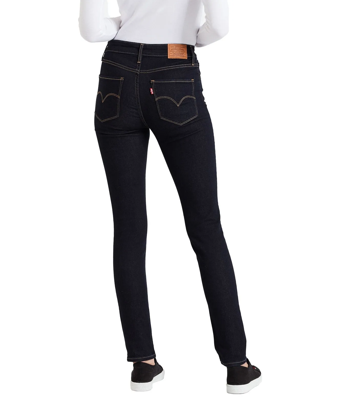 Damen Jeans 721 High Rise Skinny von Levis in To The Nine
