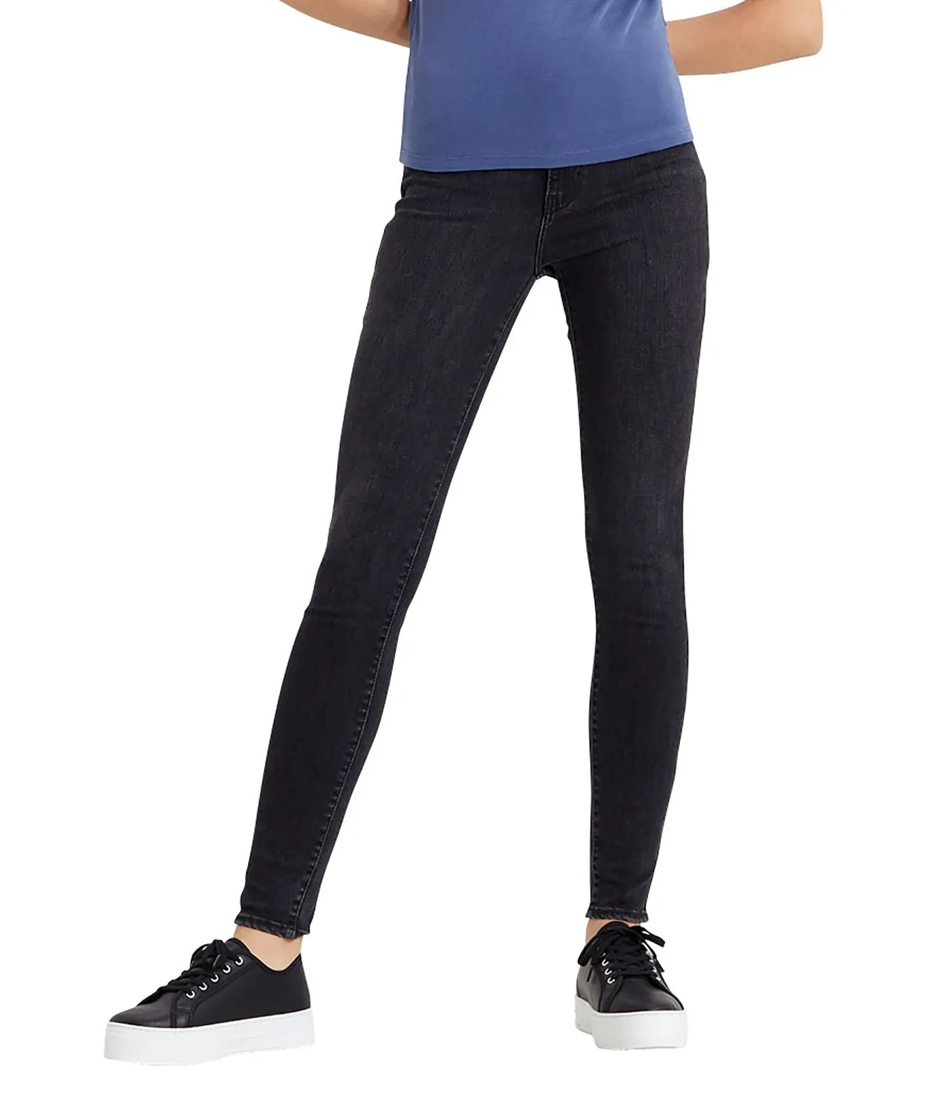 Damen Jeans Mile High von Levis in Black Ground
