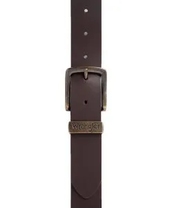 Wrangler Gürtel Basic Stitched Belt in Brown