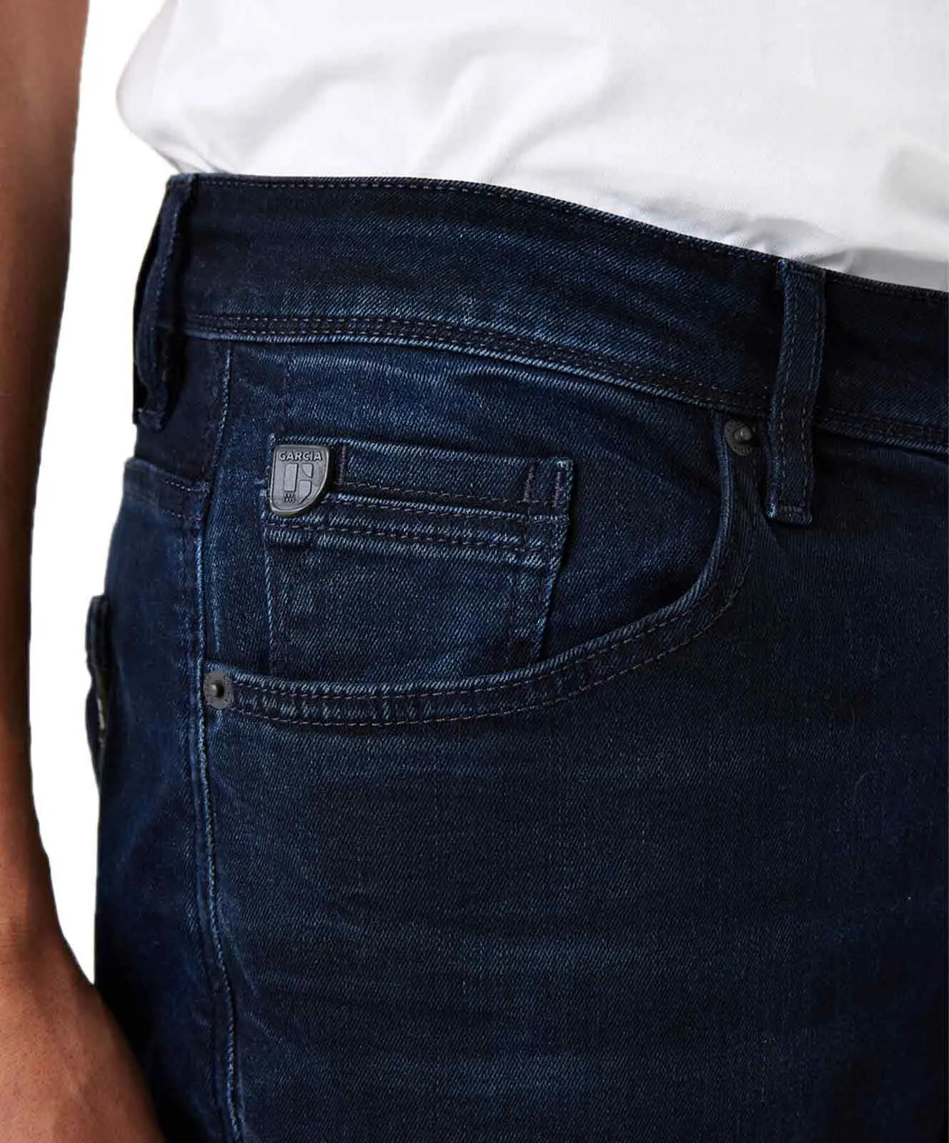 Herren Jeans Savio von Garcia in Dark Used