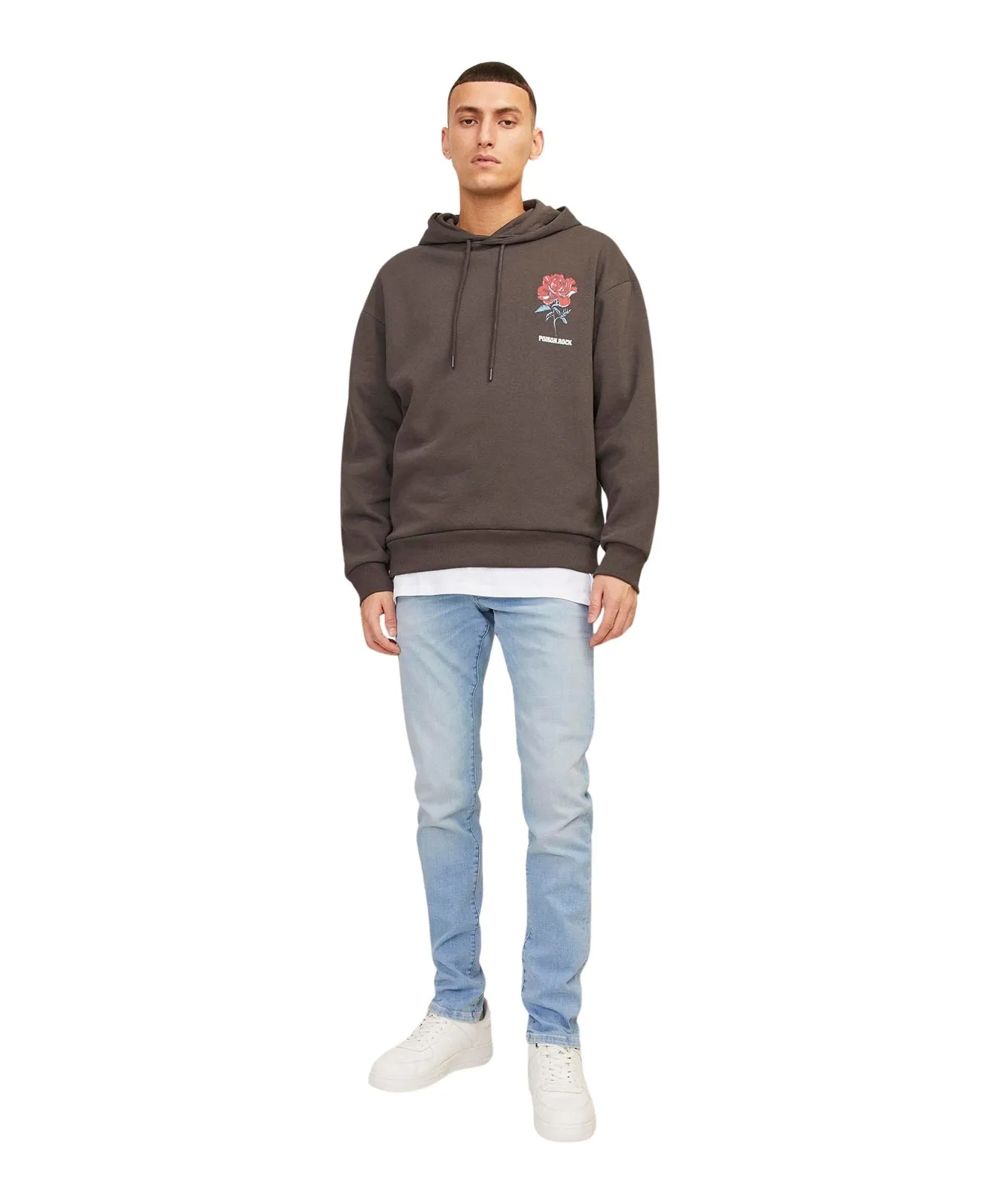 Herren Jeans Glenn Icon von Jack & Jones in Blue Denim