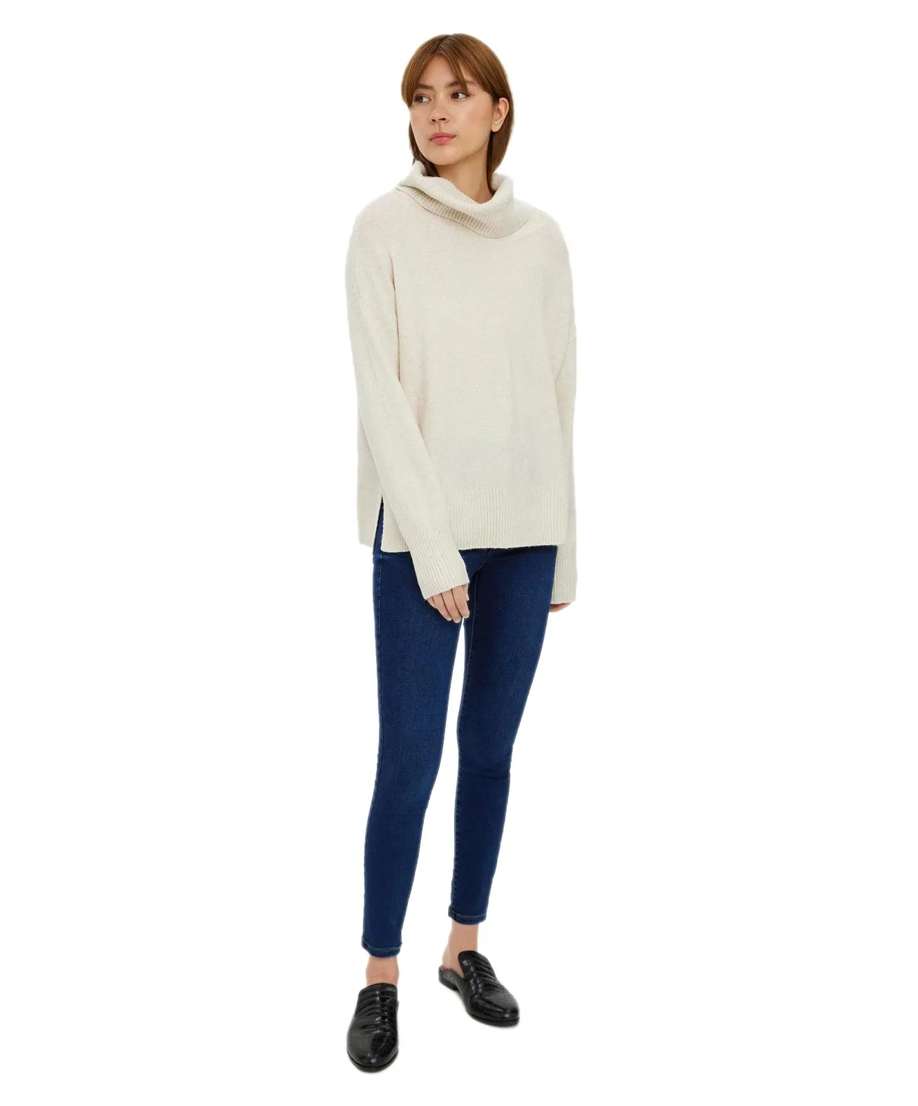 Damen Pullover Doffy von Vero Moda in Birch
