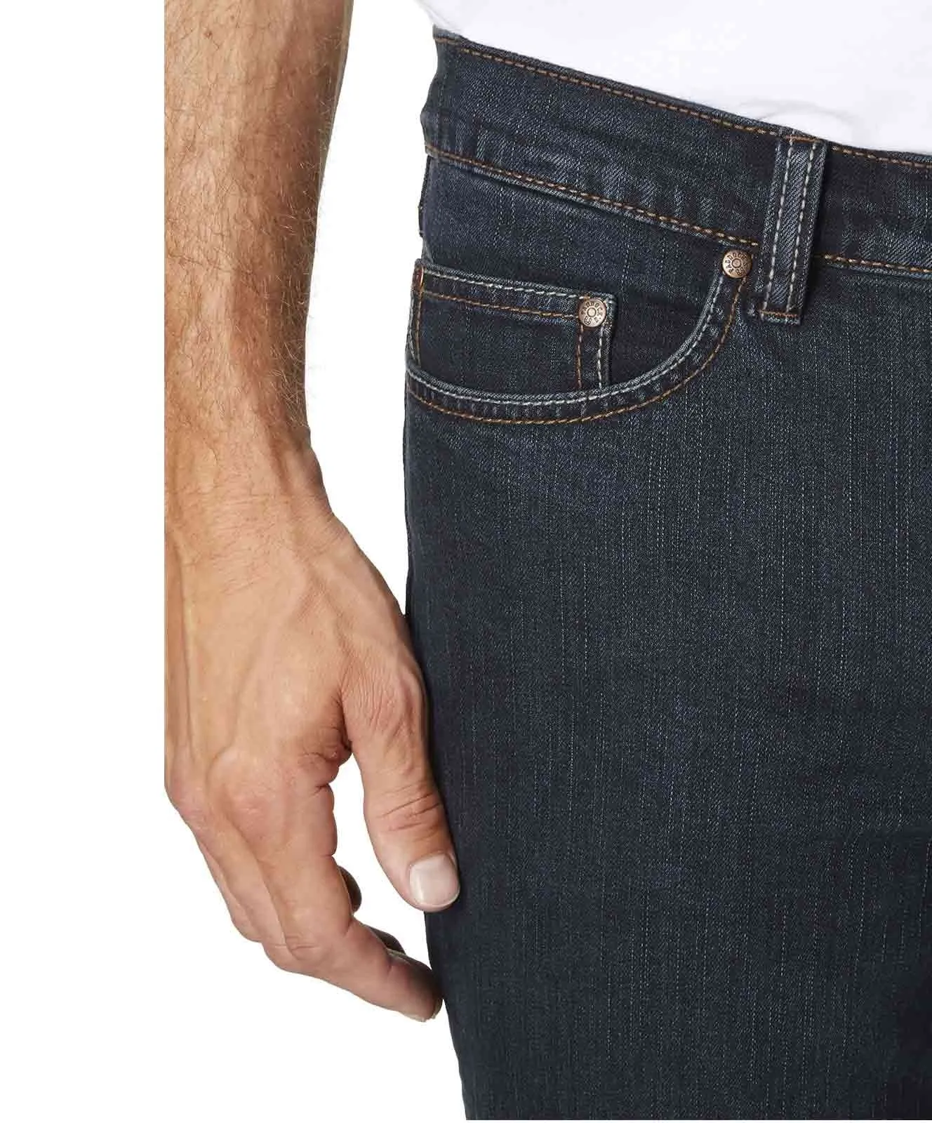 Herren Jeans Ranger von Paddocks in Blue Black Tinted