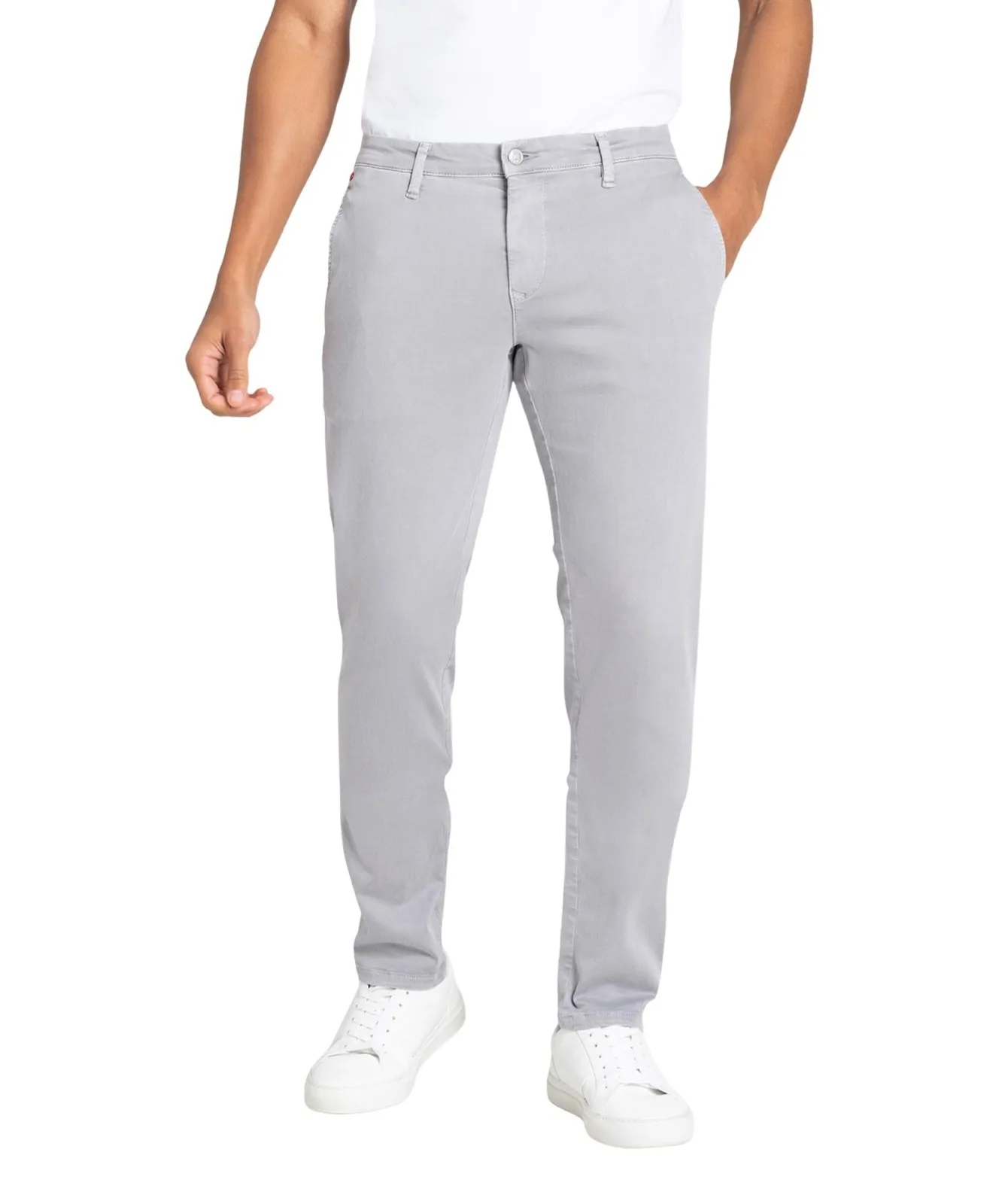 Herren Hose Driver Pants von MAC in Silver