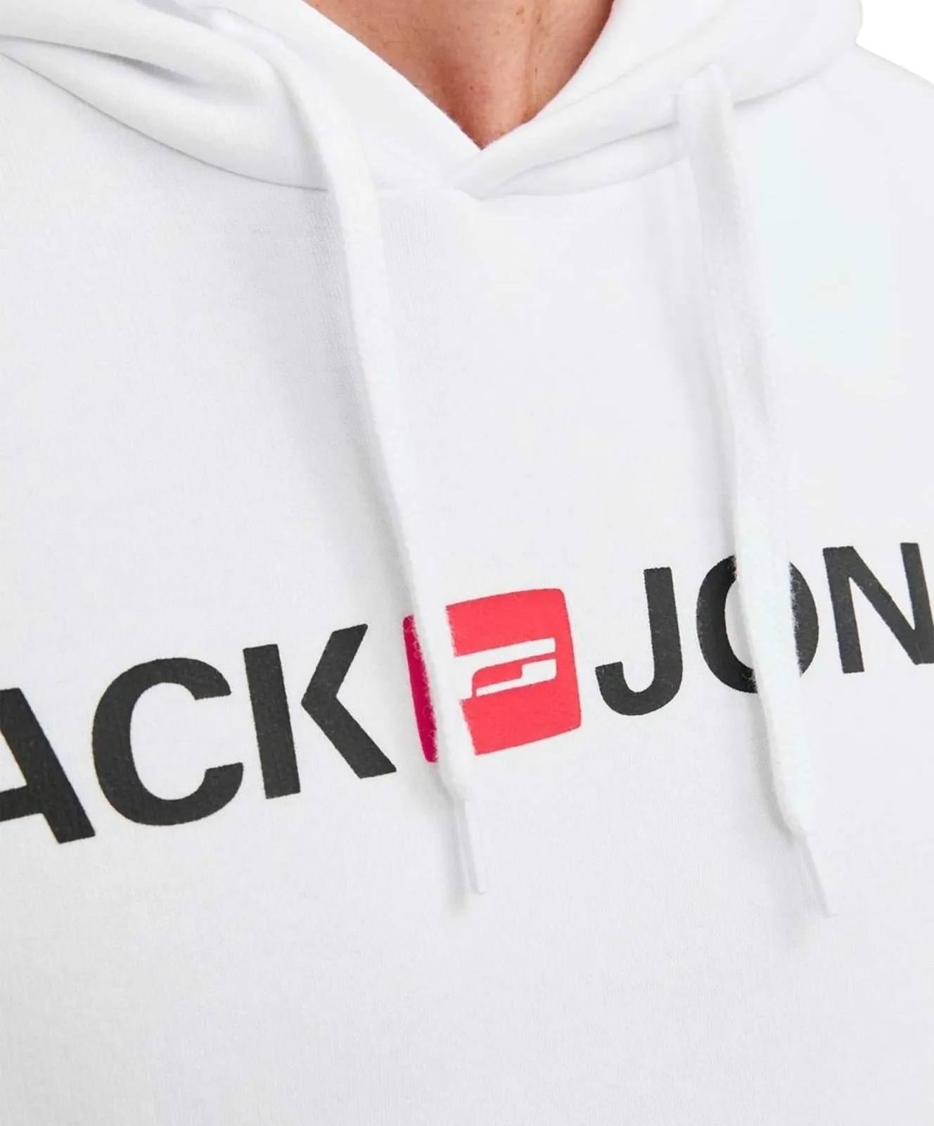 Herren Pullover Corp Old Logo Swaet von Jack & Jones in White