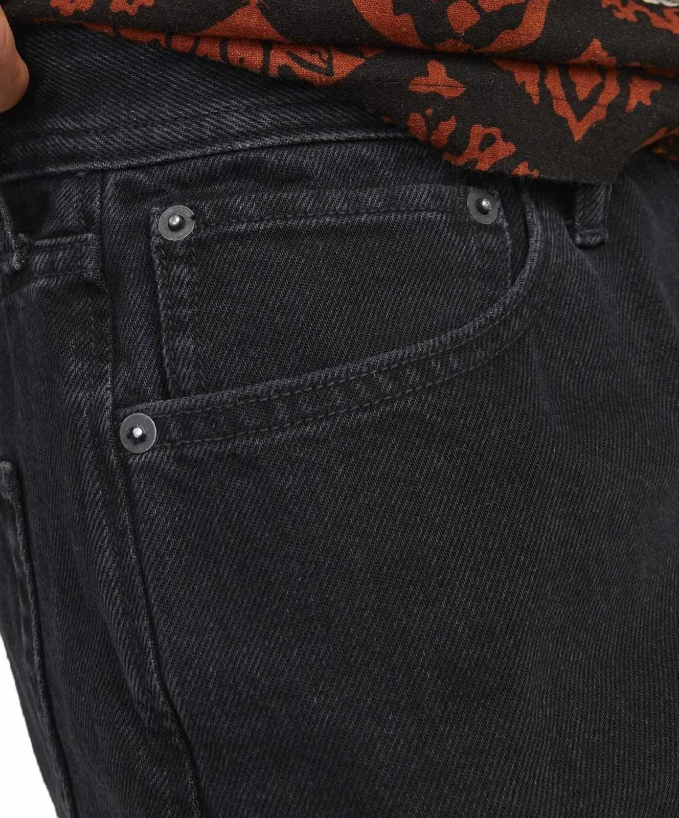 Herren Jeans Tony Original von Jack & Jones in Black Denim