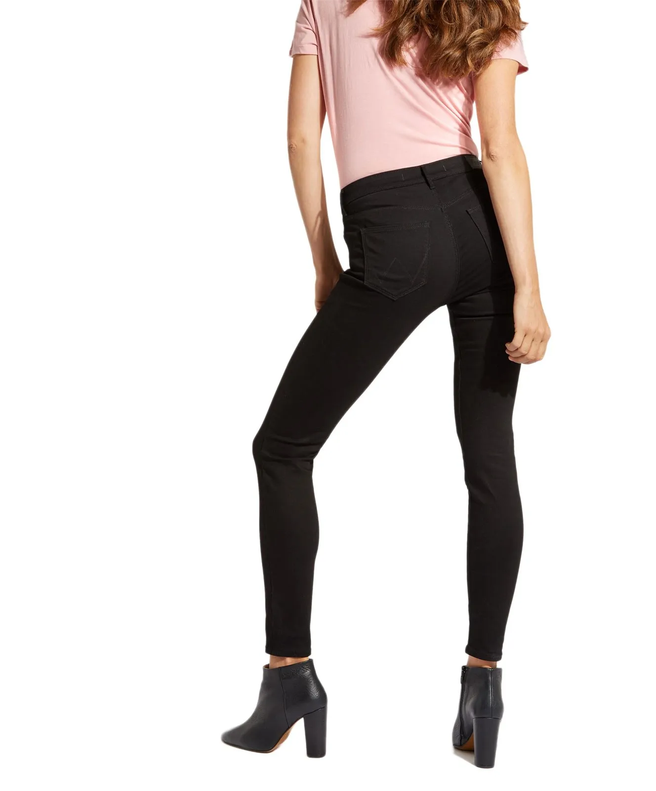 Damen Jeans Skinny von Wrangler in Rinsewash