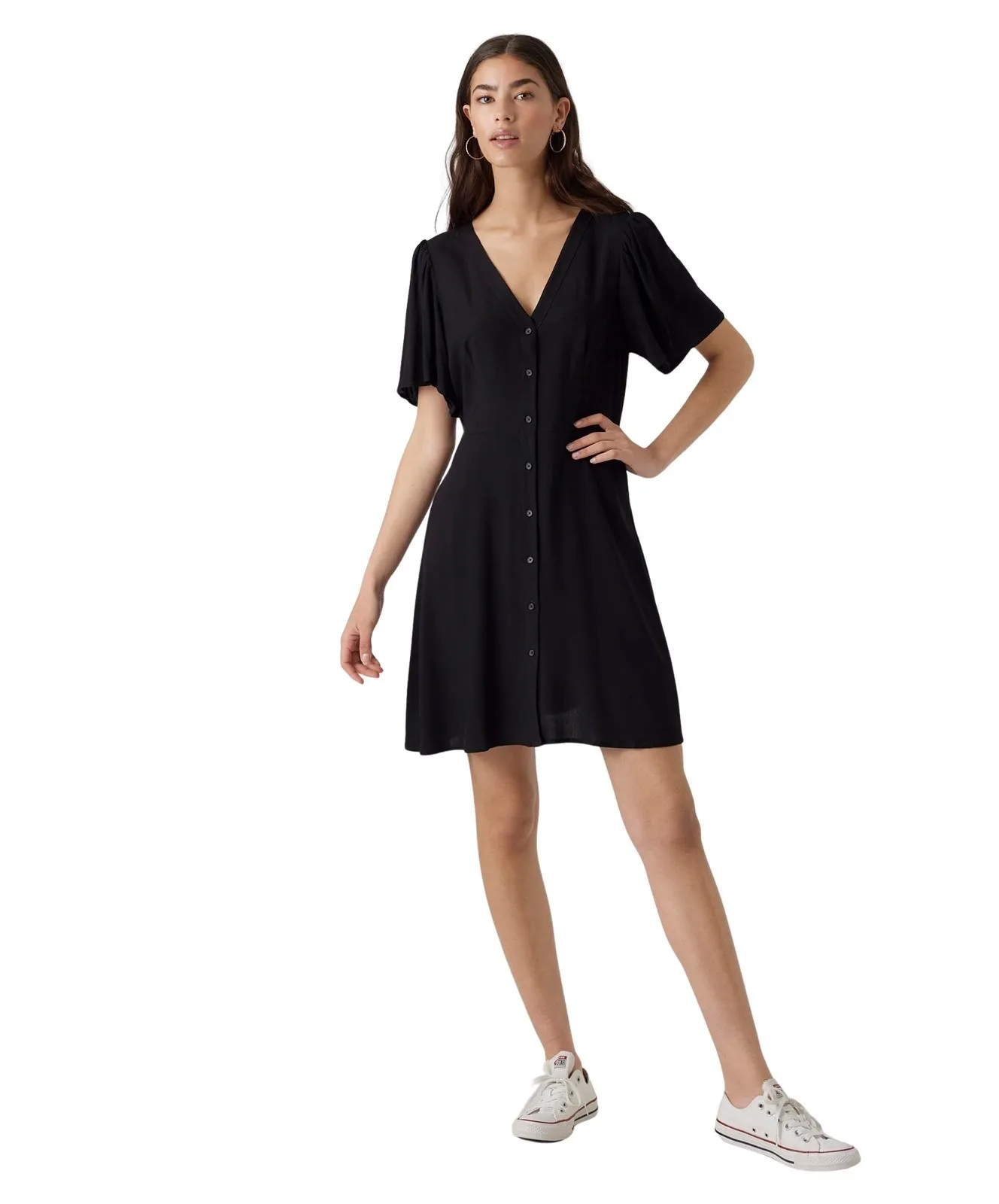 Damen Kleid Alba von Vero Moda in Black