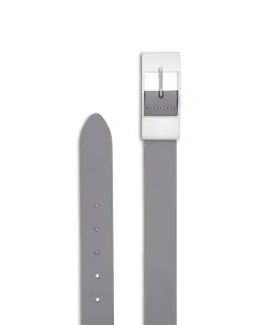 Damen Gürtel 3,5cm Softledergürtel  von Bernd Götz in Silbergrau 