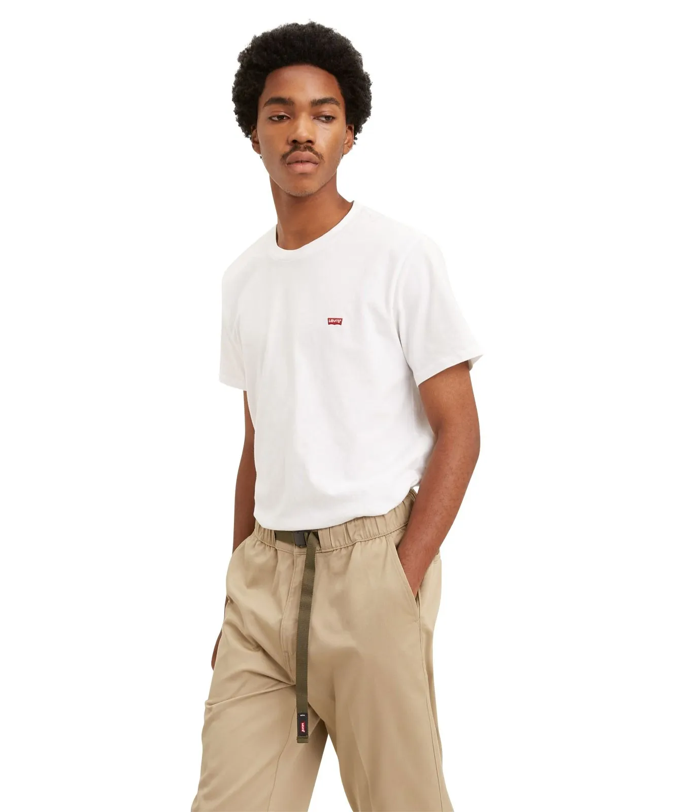 Herren Shirt Original Tee  von Levis in White