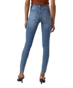 Vero Moda Tanya Jeans Skinny fit in Mittelblau