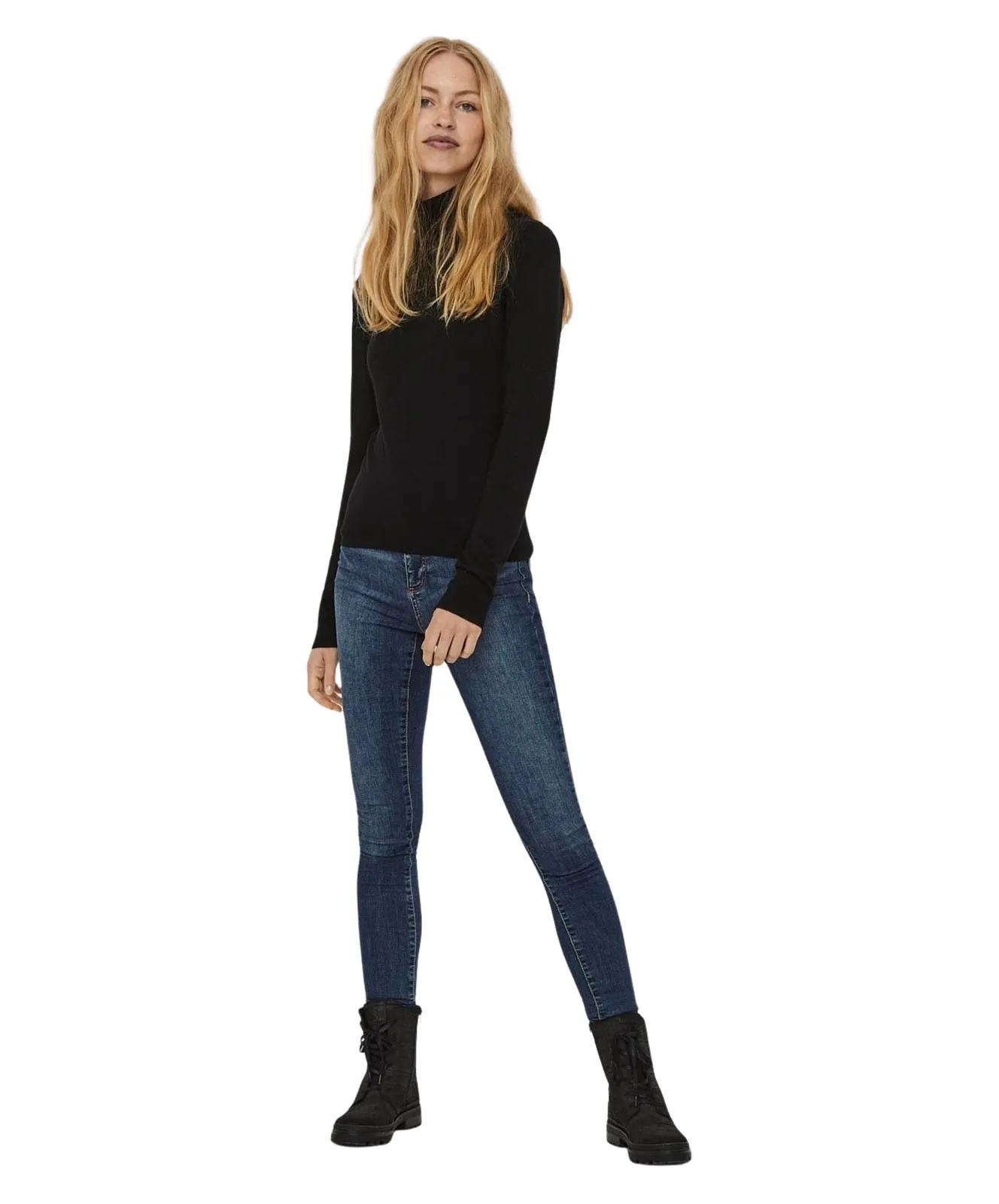Damen Pullover Glory von Vero Moda in Black