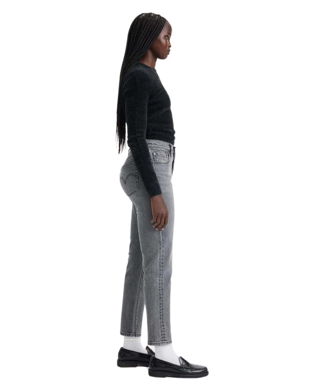 Damen Jeans 501 Crop von Levis in Hit The Road Bb