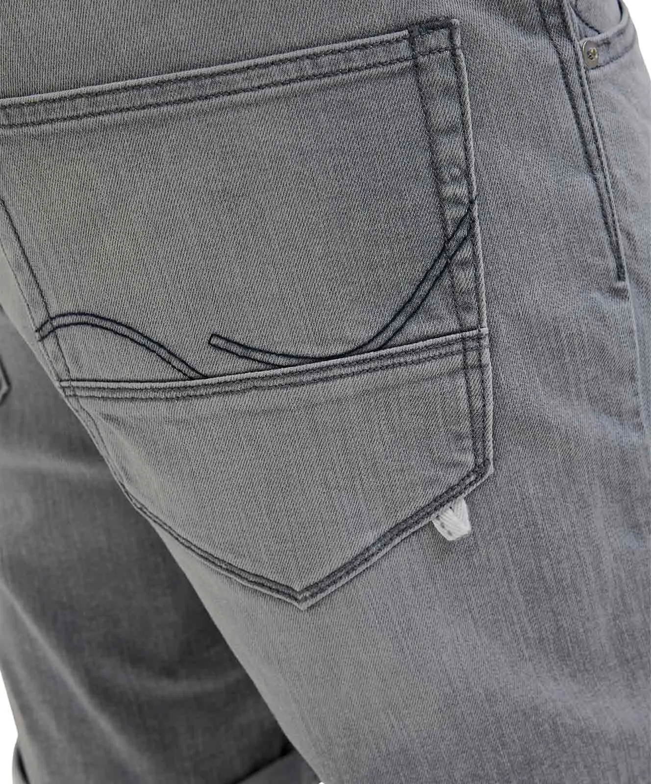 Herren Jeans Rick Fox von Jack & Jones in Grey Denim