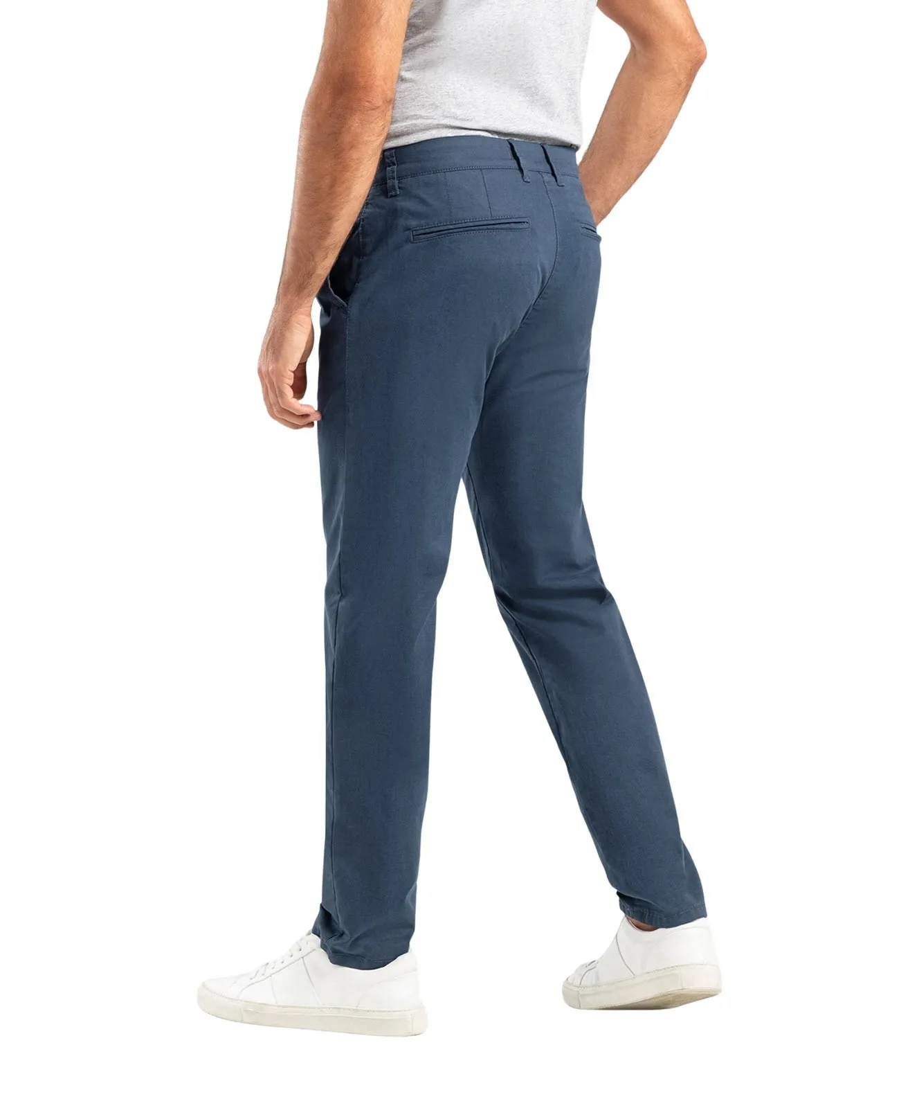 Herren Hose Lennox Printed von MAC in Midnight Blue Stripes