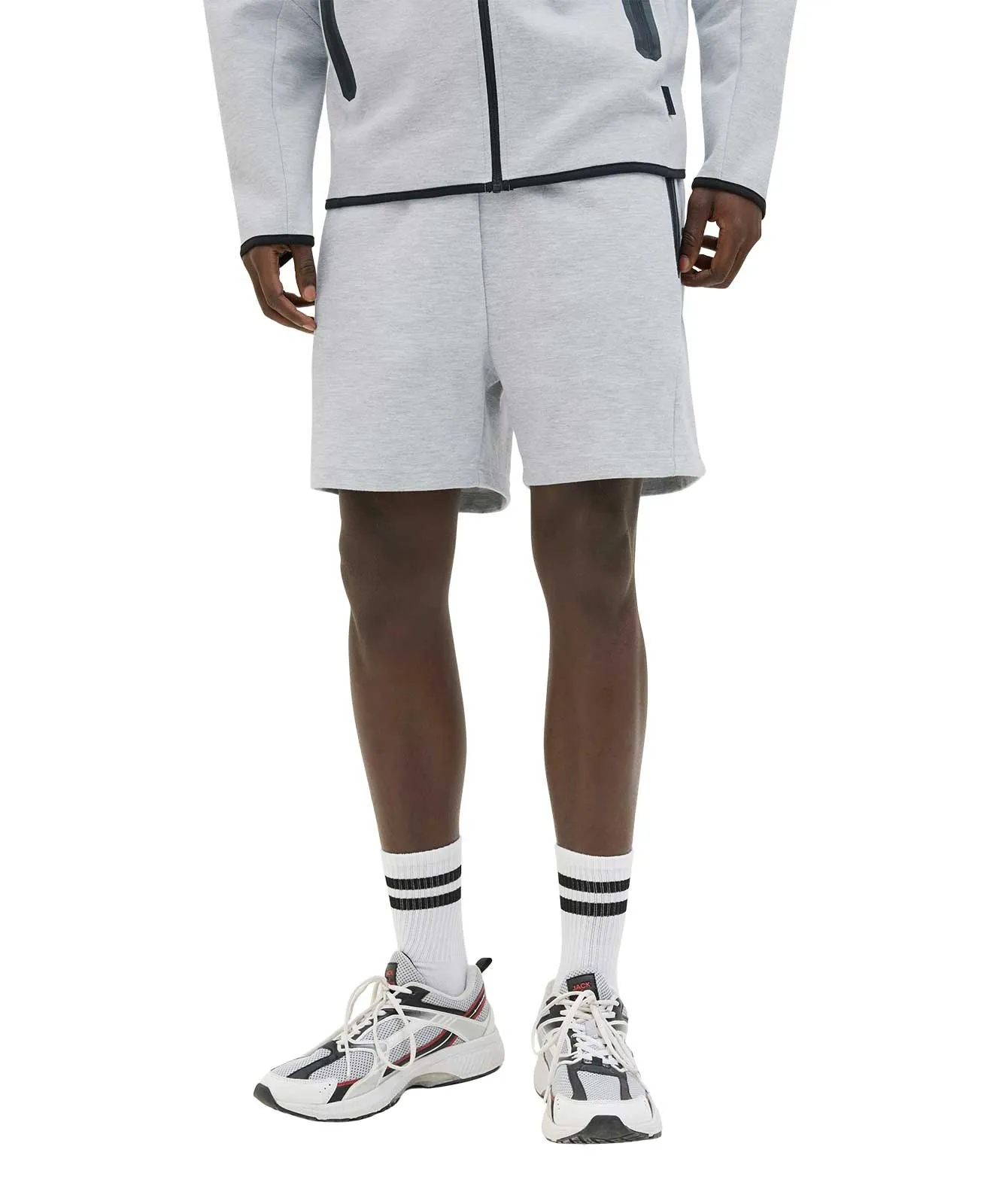 Herren Hose Gordon von Jack & Jones in Light Grey Melange