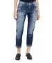 Damen Jeans Darleen Crop TU von Angels in Mid Blue Used Destroyed