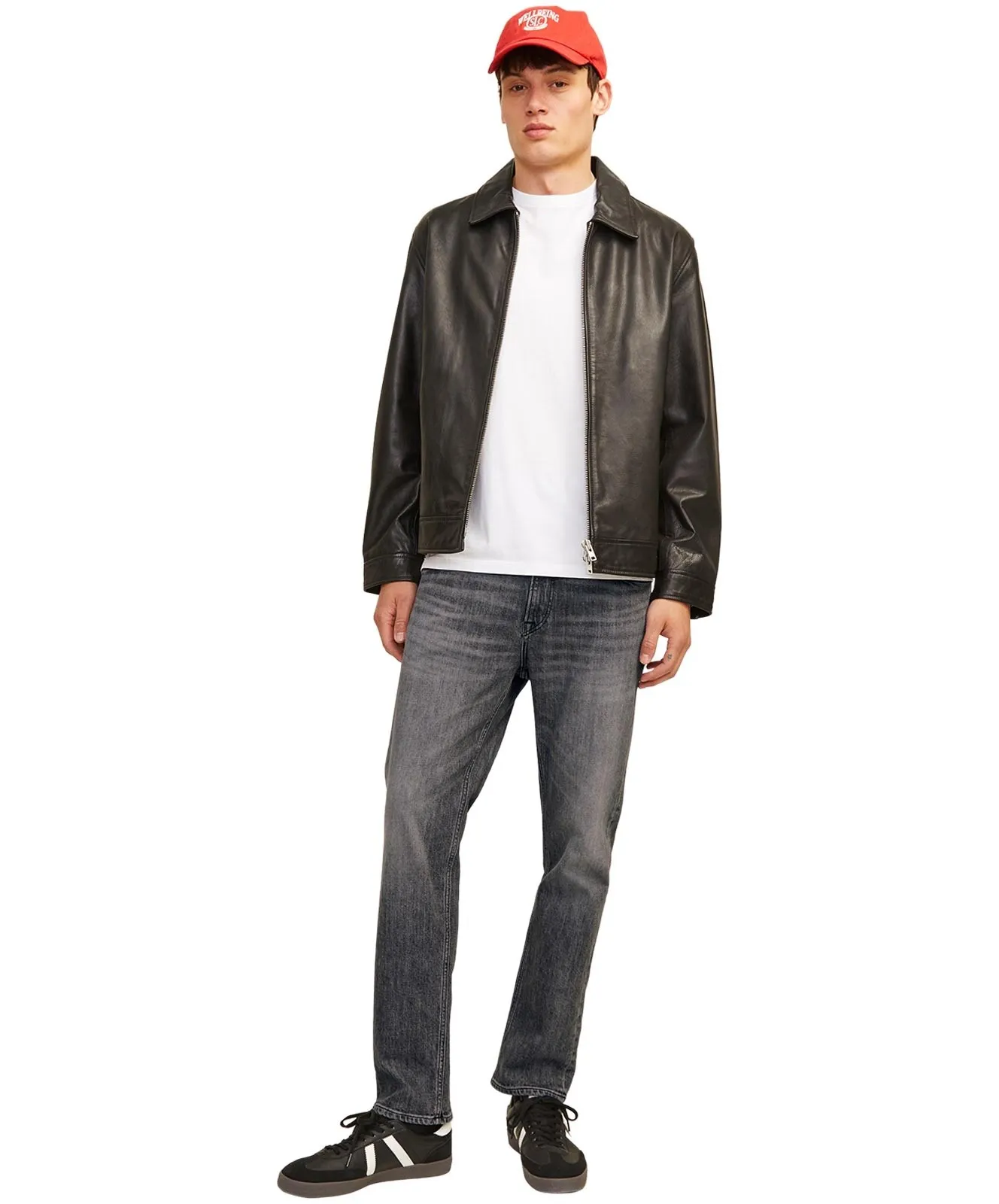Herren Jeans Clark Original von Jack & Jones in Grey