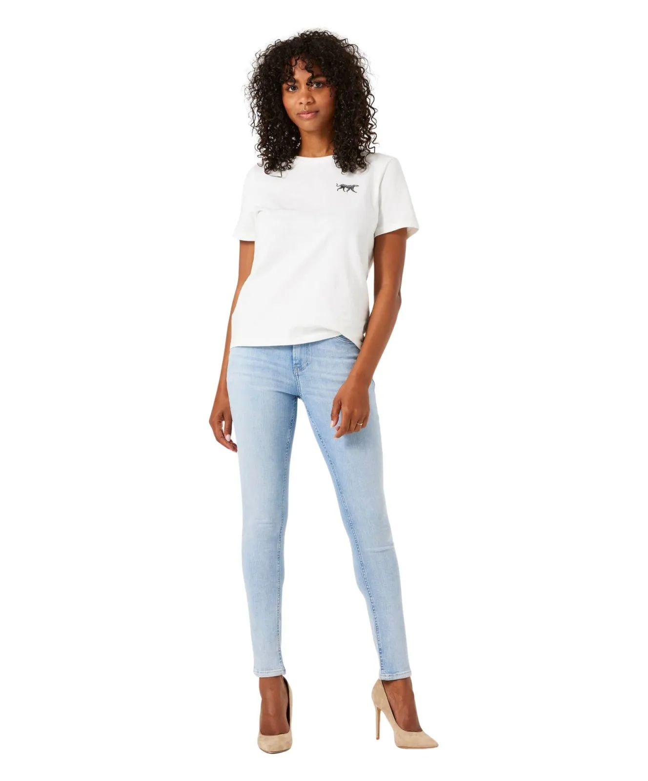 Damen Jeans Celia 244 von Garcia in Light Used